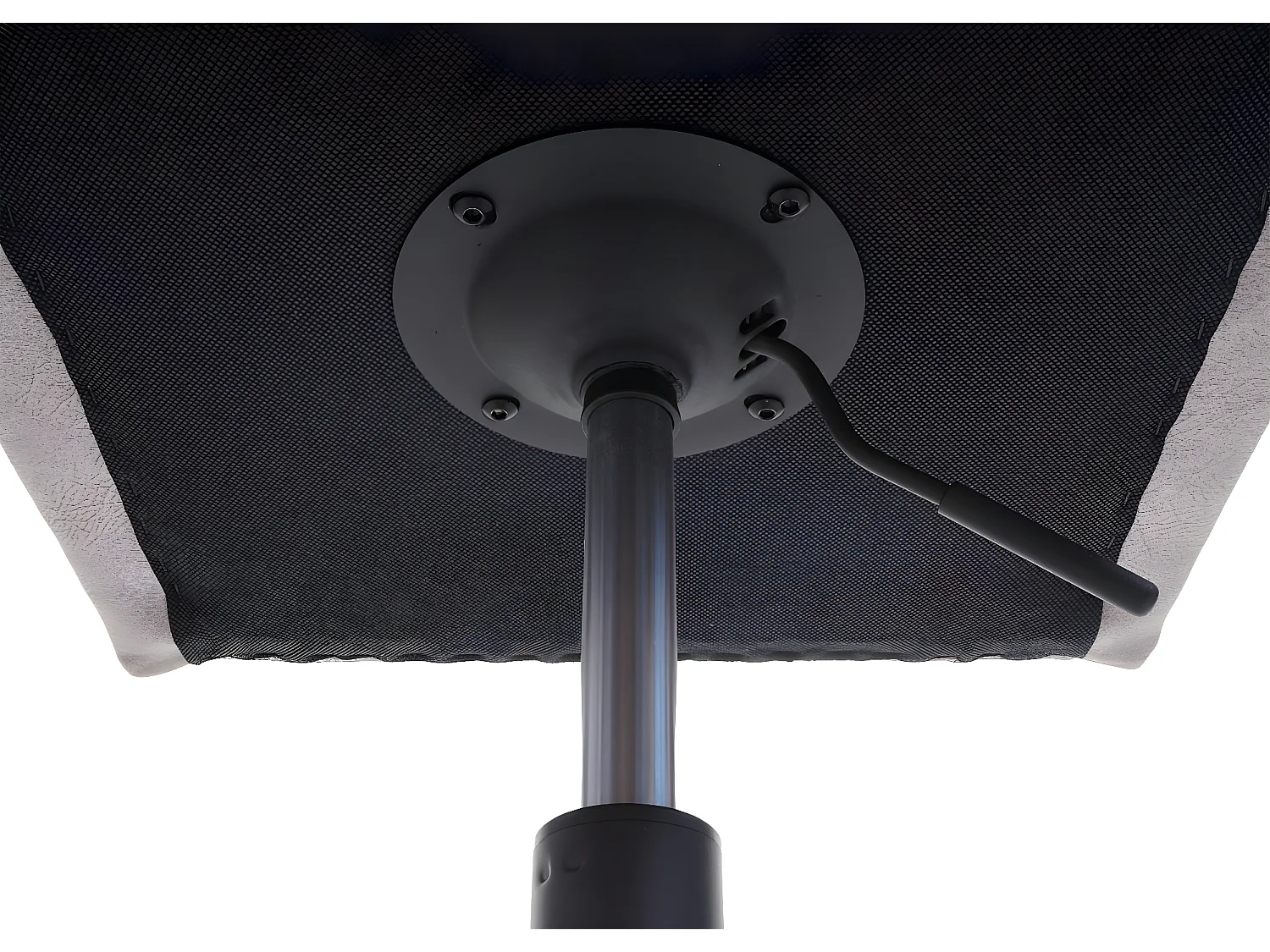 Chaise de bureau MCW-H79,  tissu / textile gris