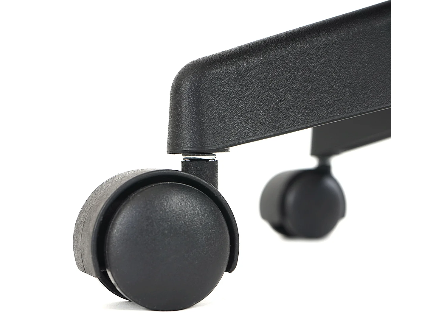 Professionele bureaustoel Chicago stof/textiel,  zwart zonder armleuningen