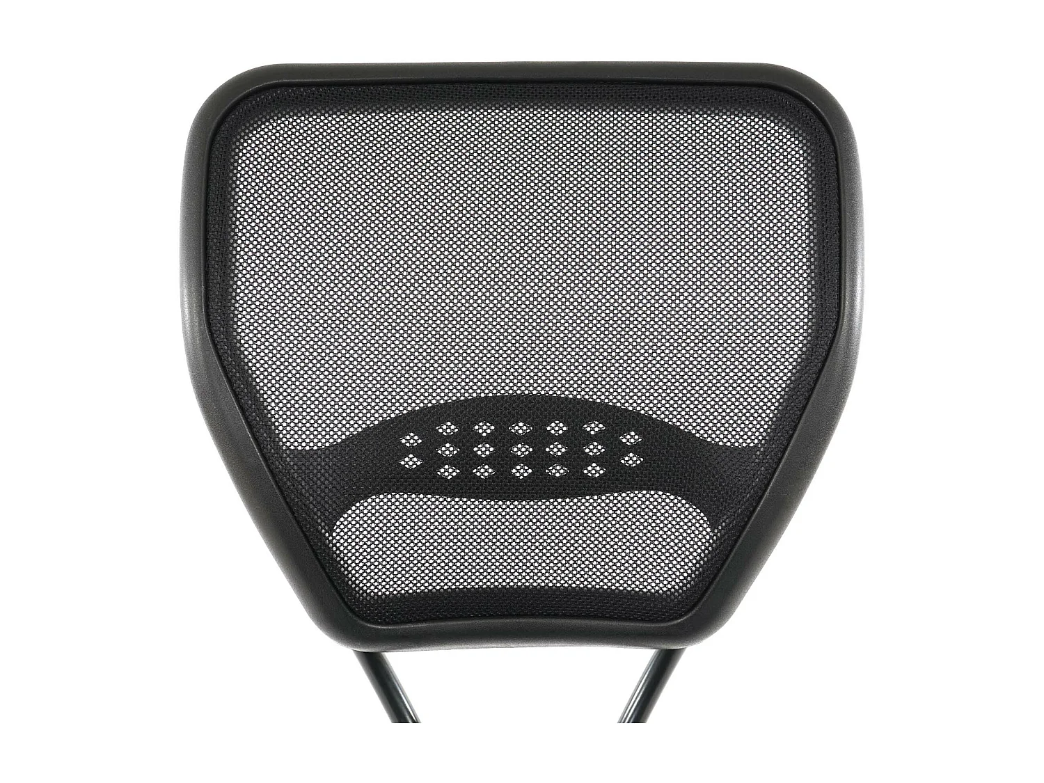 Chaise de bureau professionnelle Chicago tissu/textile,  noir, sans accoudoirs