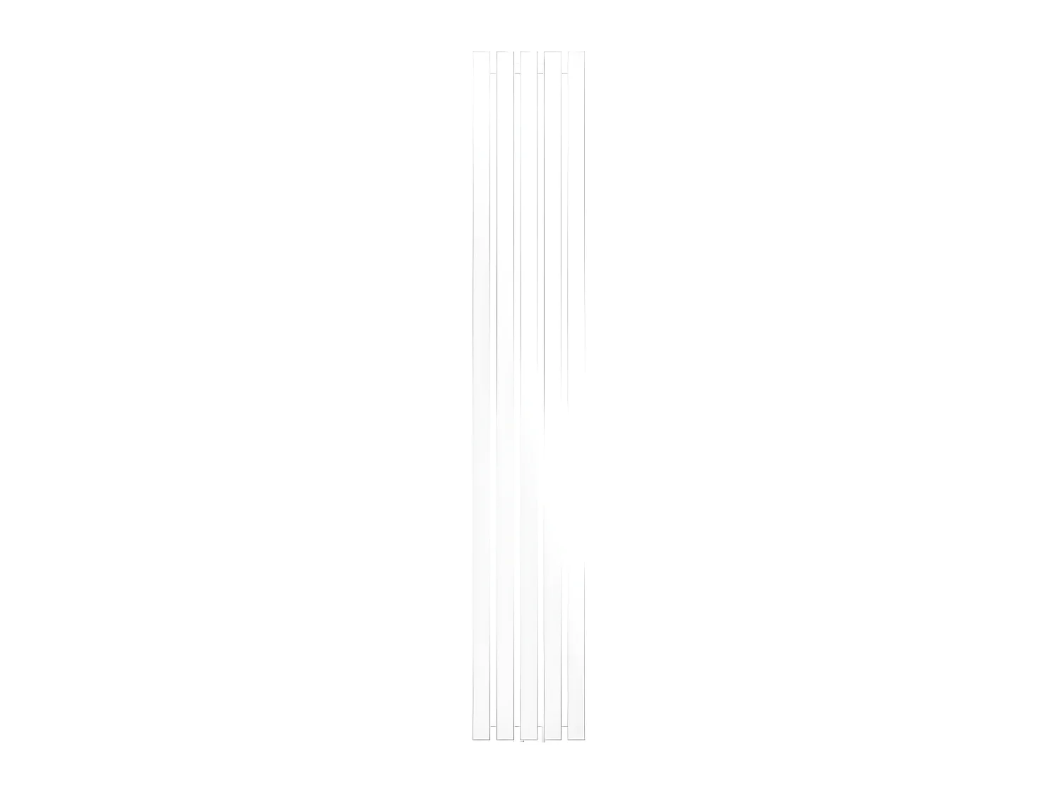 ECD Germany Radiateur Stella Non Électrique - 260 x 1600 mm - Blanc