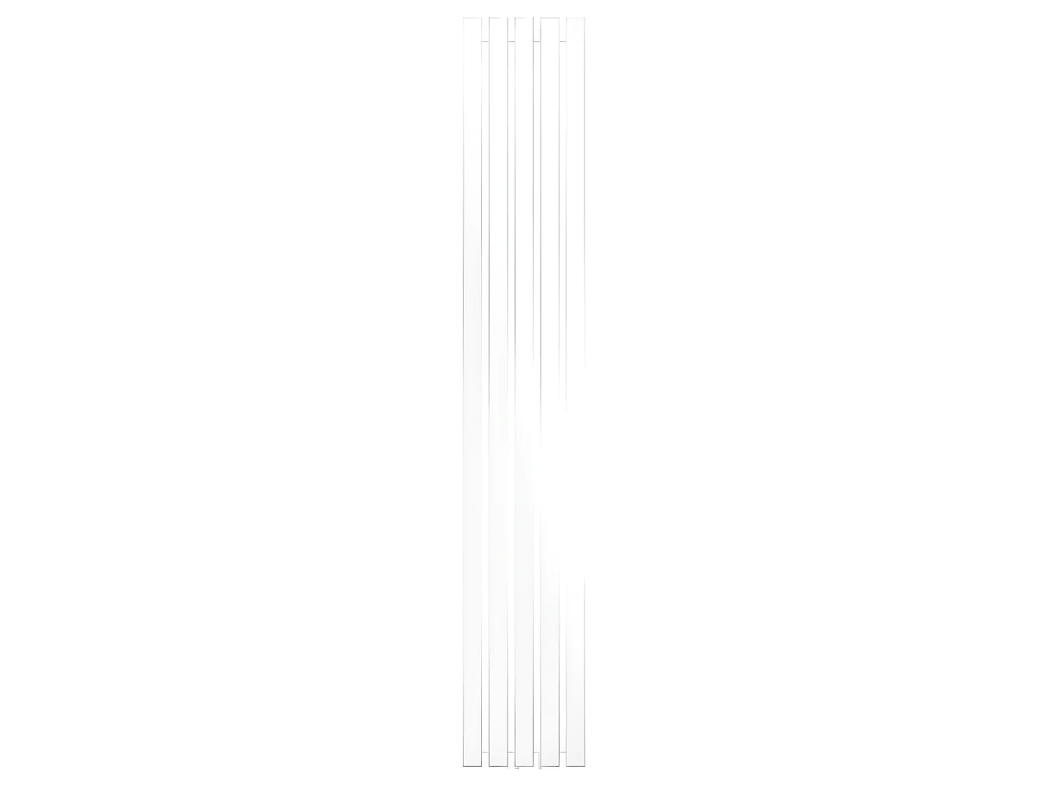 ECD Germany Radiateur Stella Non Électrique - 260 x 1600 mm - Blanc