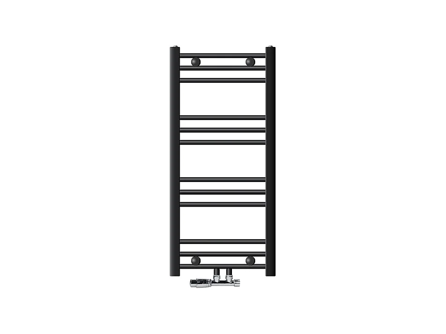 Radiateur Design Sahara Non Electrique, 400 x 800 mm, Anthracite, Connexion Central