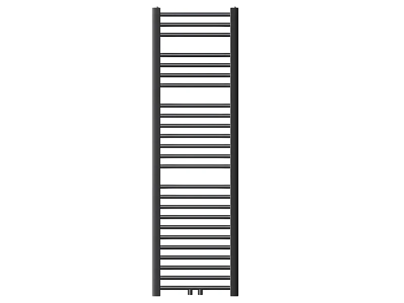 ECD Germany Radiateur de salle de bain Sahara - 400 x 1500 mm - anthracite - droit