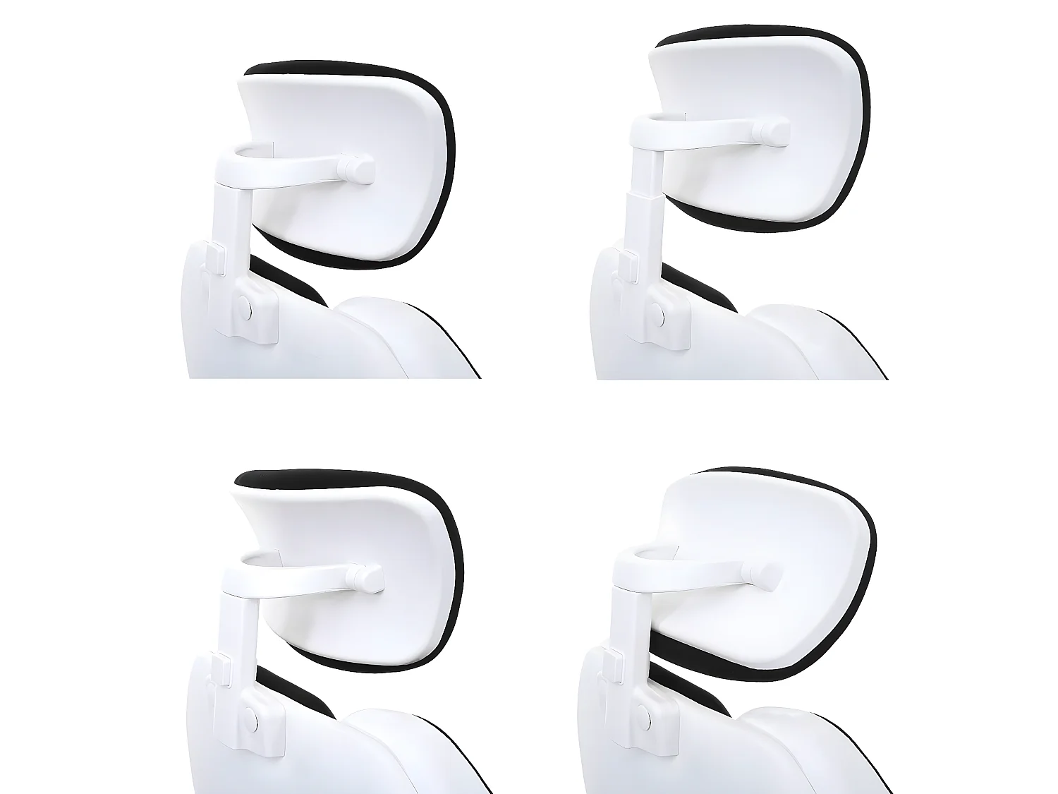 Bureaustoel MCW-F12,  zwart/wit