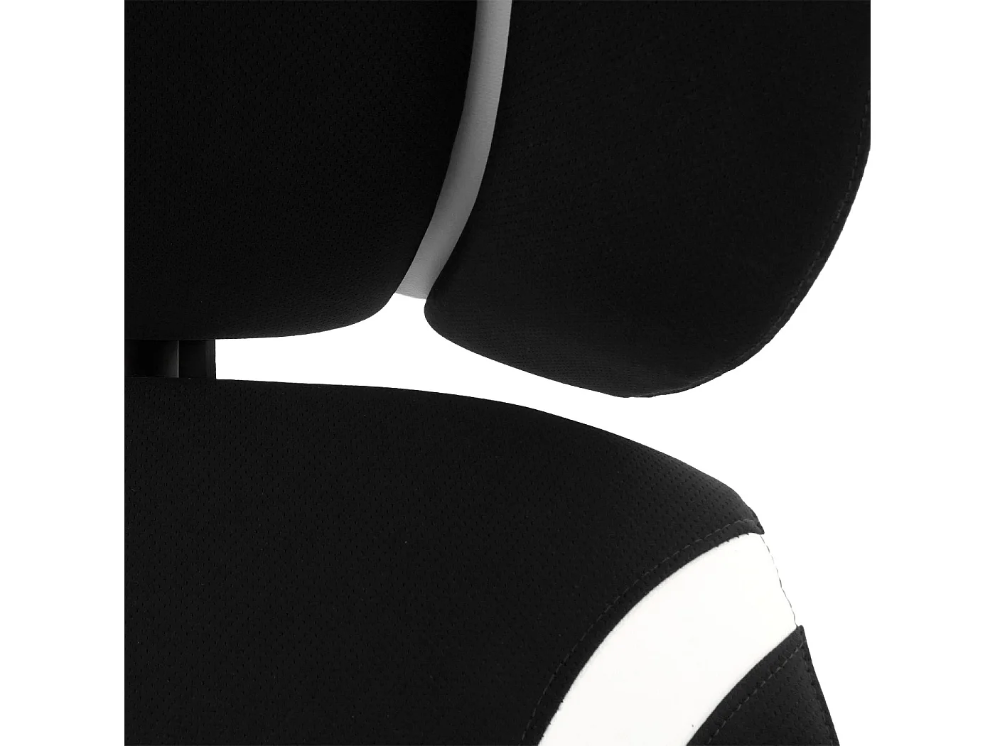 Bureaustoel MCW-F12,  zwart/wit