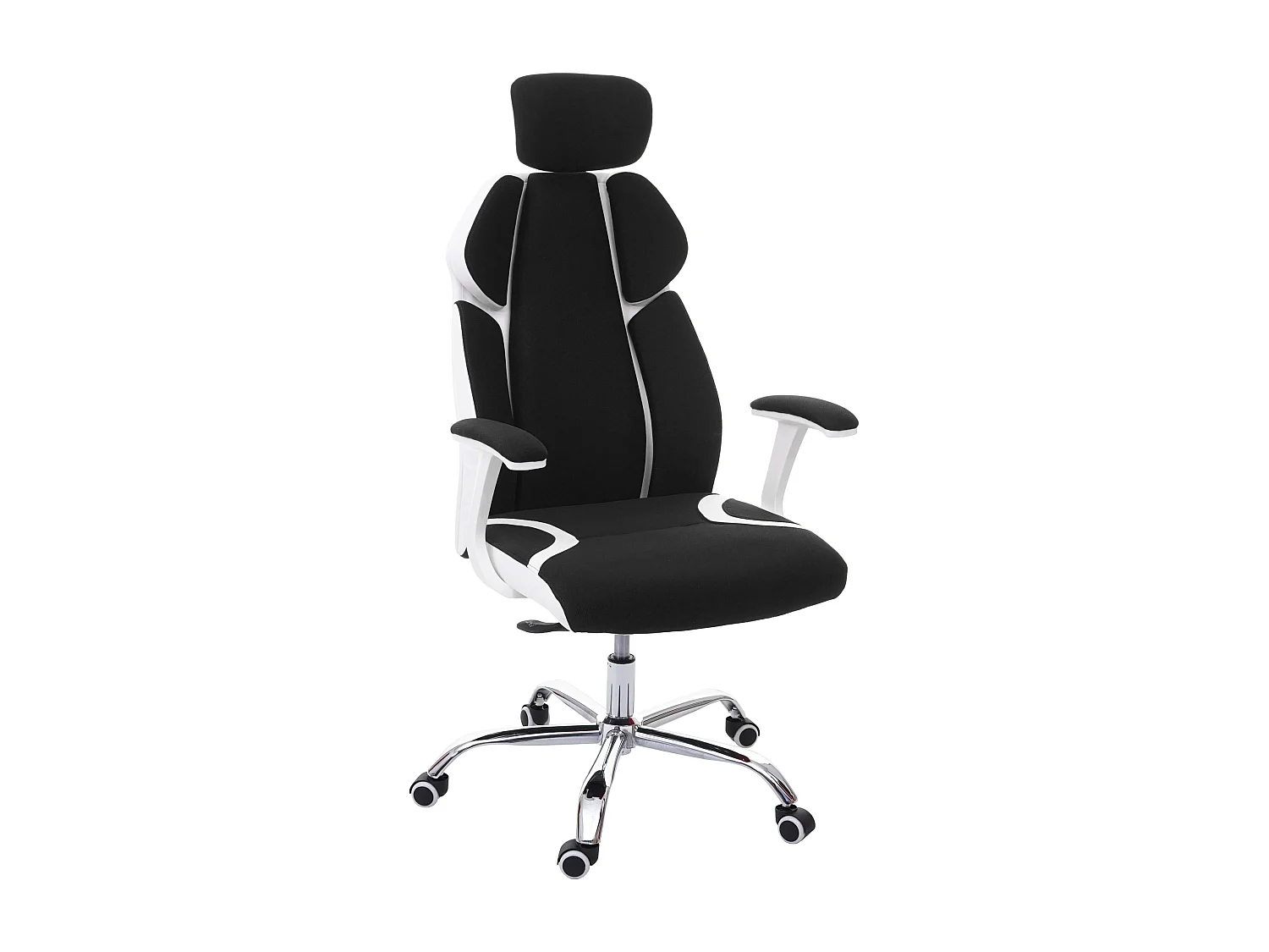 Bureaustoel MCW-F12,  zwart/wit