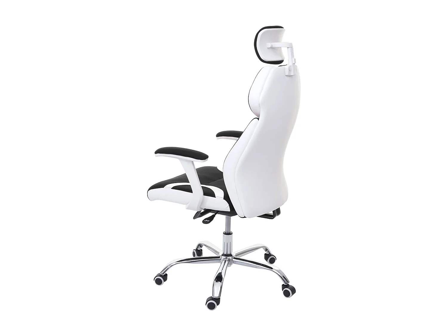 Bureaustoel MCW-F12,  zwart/wit