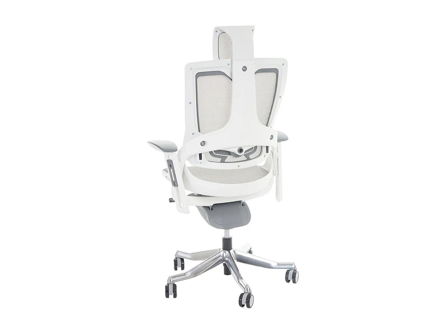 Chaise de bureau MERRYFAIR Adelaide,  blanc/gris