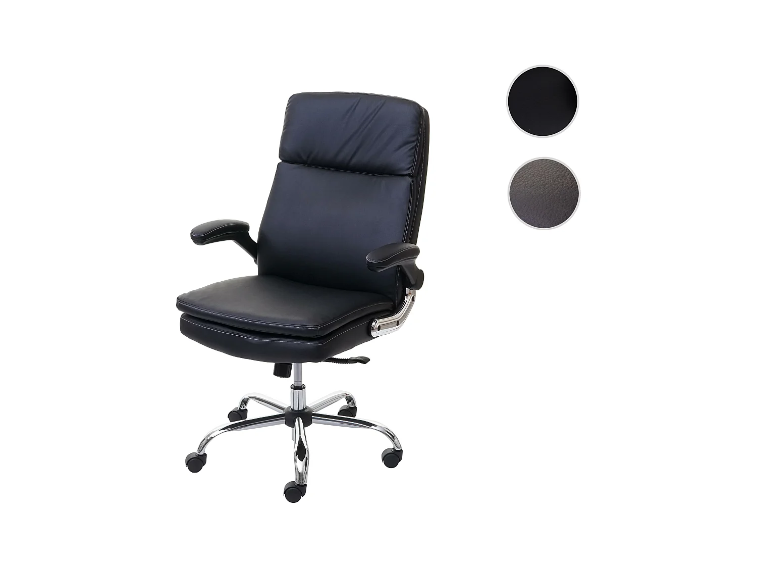 Bureaustoel MCW-F83,  zwart
