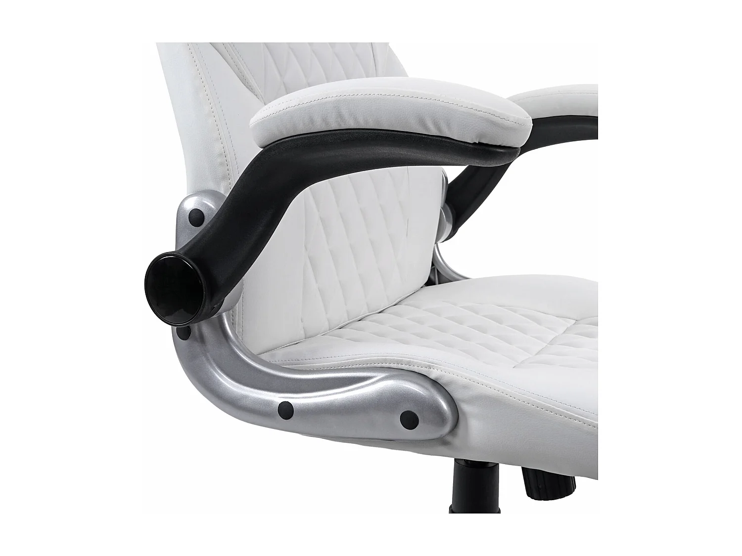 Bureaustoel MCW-F87,  wit