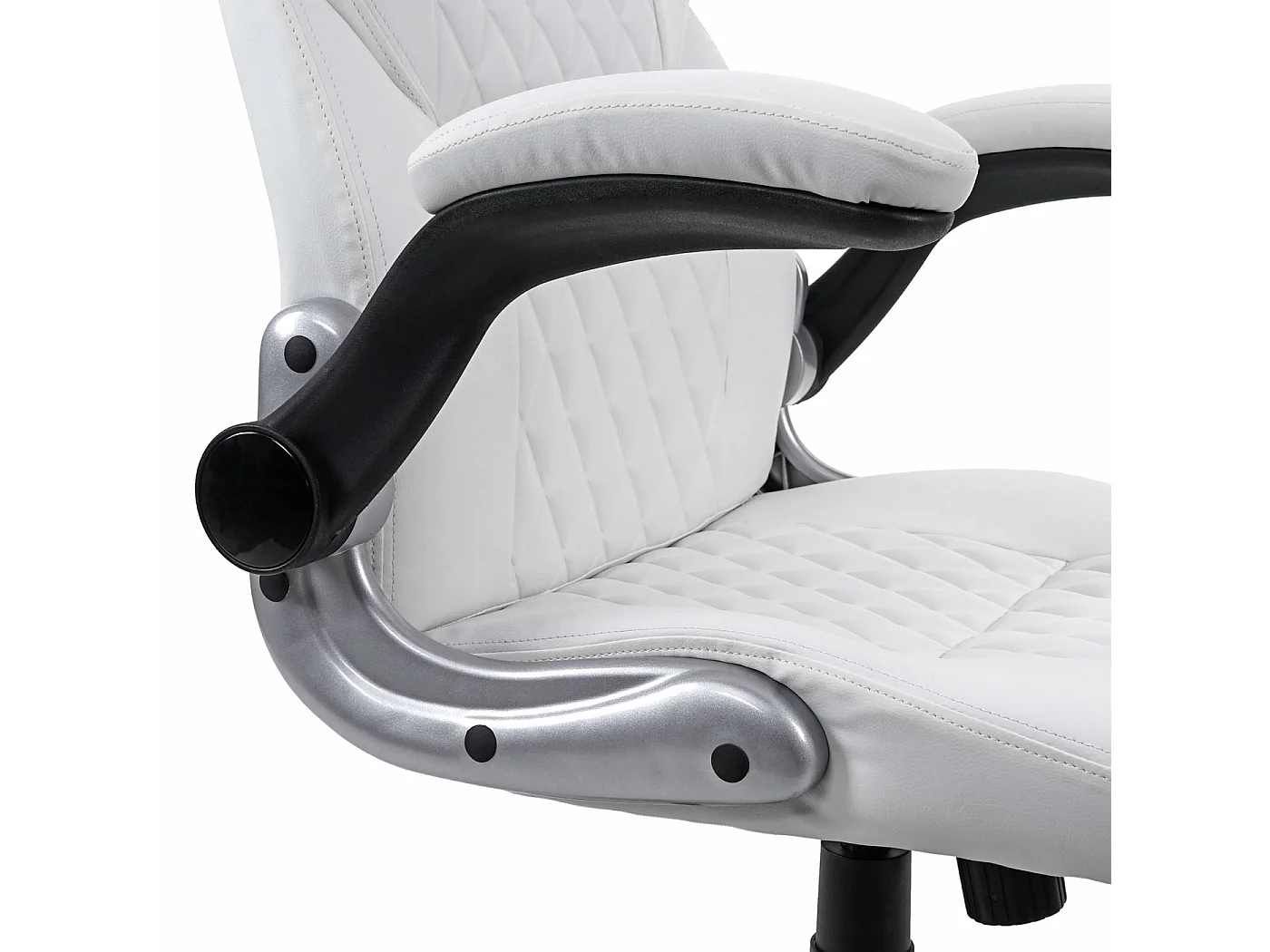 Chaise de bureau MCW-F87,  blanc