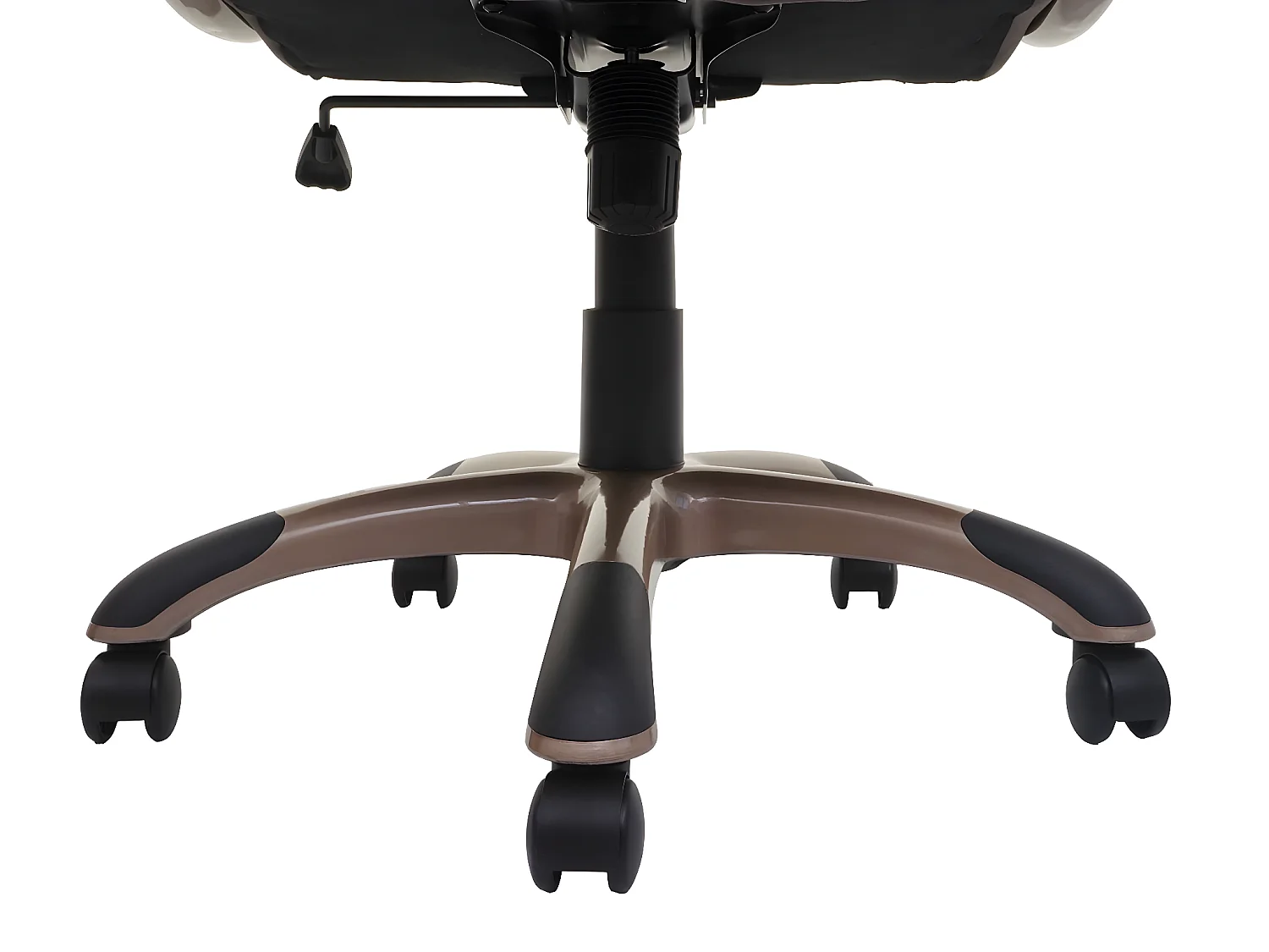 Denver bureaustoel,  suède look donkergrijs