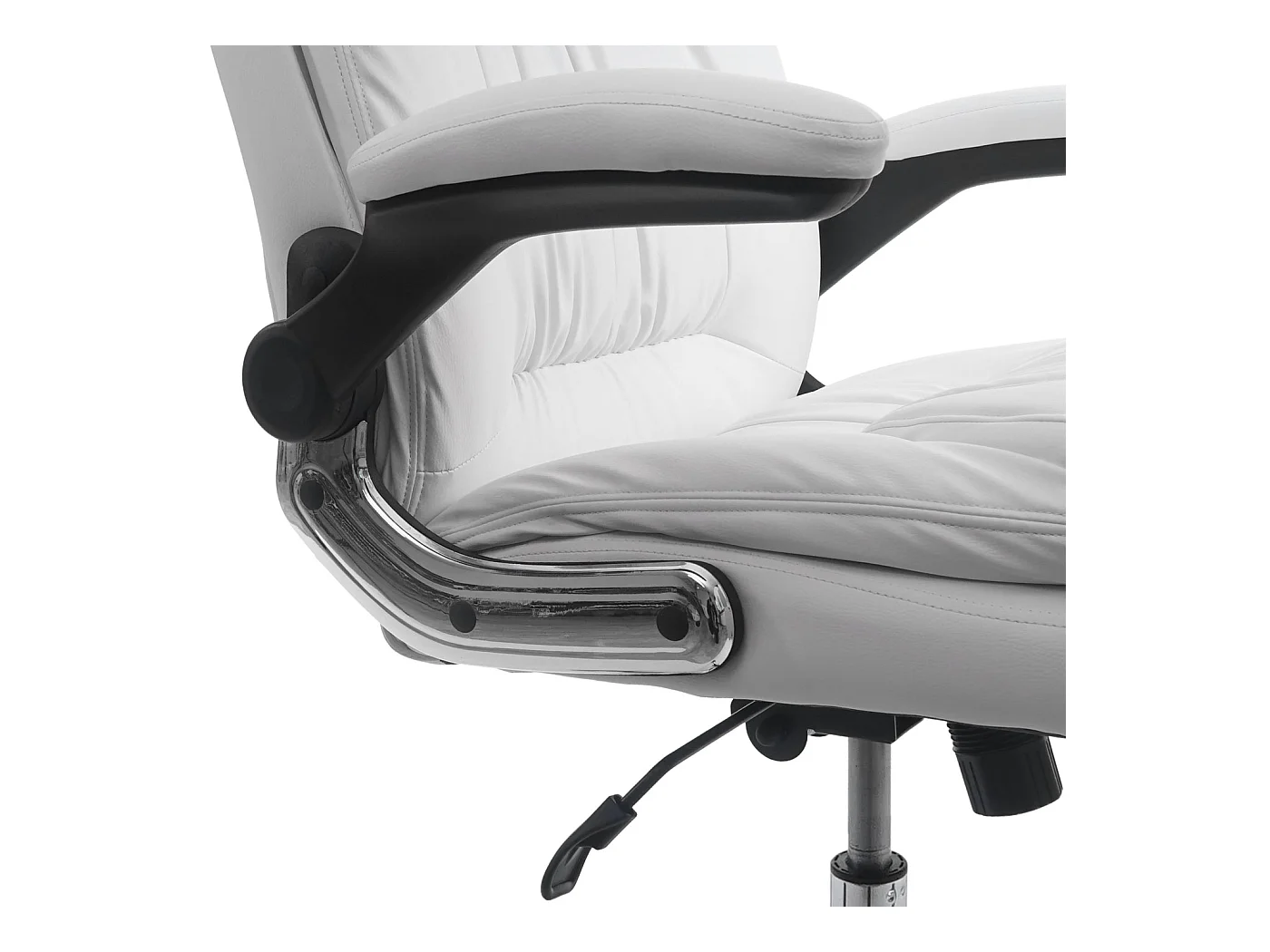 Chaise de bureau MCW-F81,  blanc
