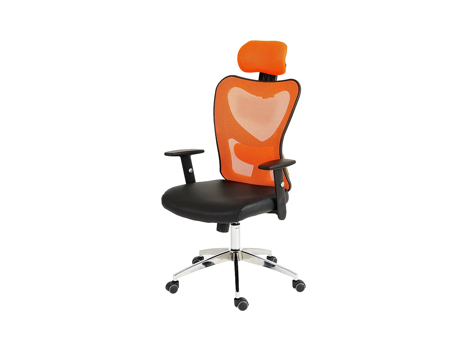 Chaise de bureau professionnelle Pamplona,  orange