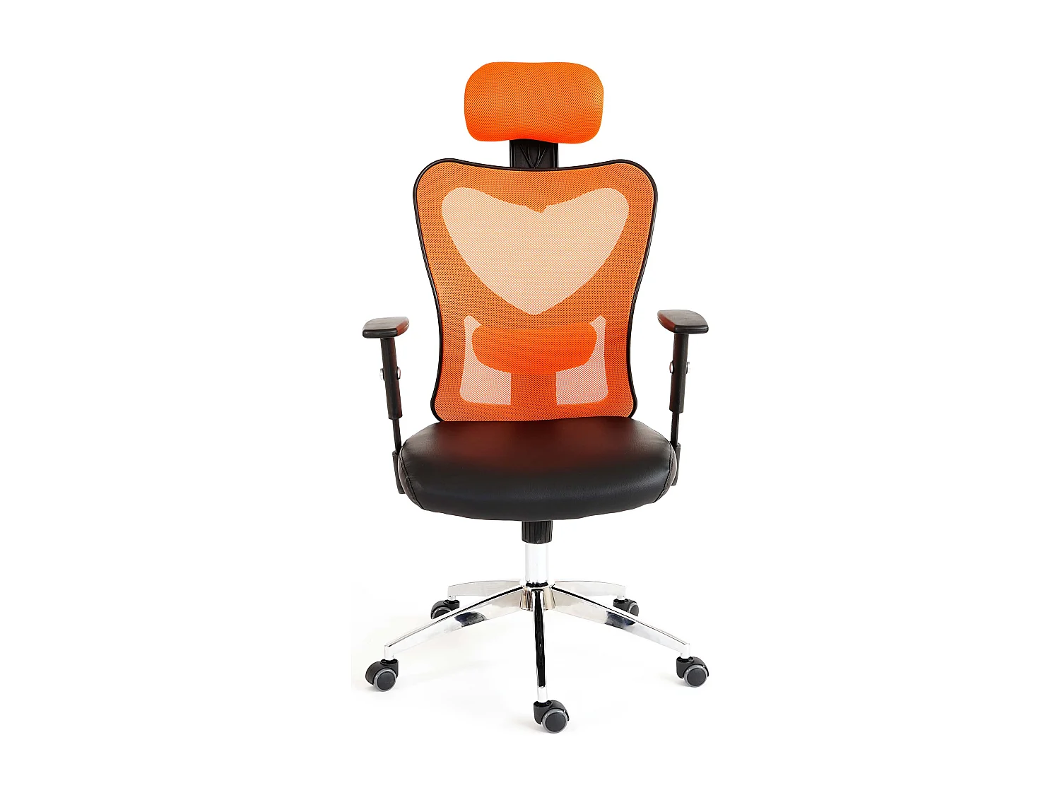Chaise de bureau professionnelle Pamplona,  orange