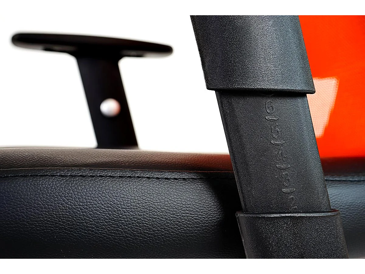 Chaise de bureau professionnelle Pamplona,  orange