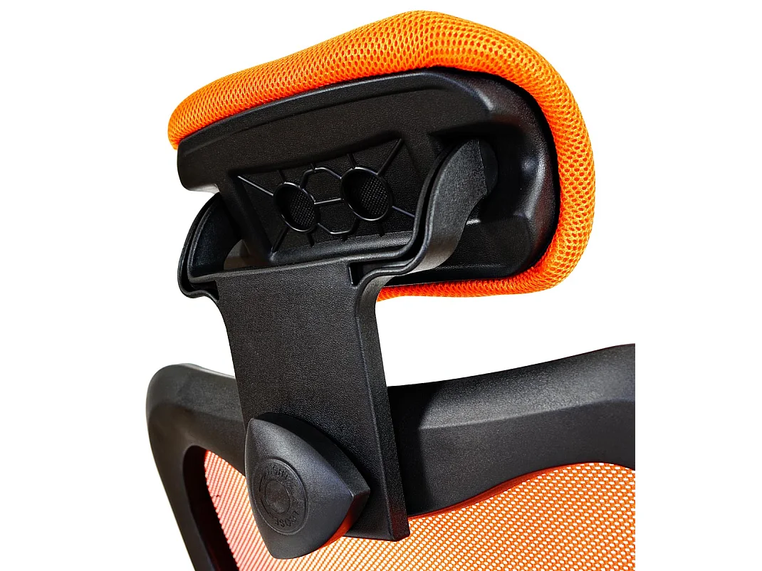 Chaise de bureau professionnelle Pamplona,  orange