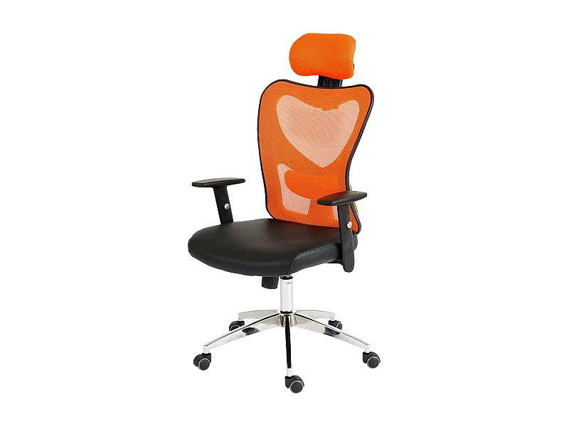Professionele bureaustoel Pamplona,  oranje