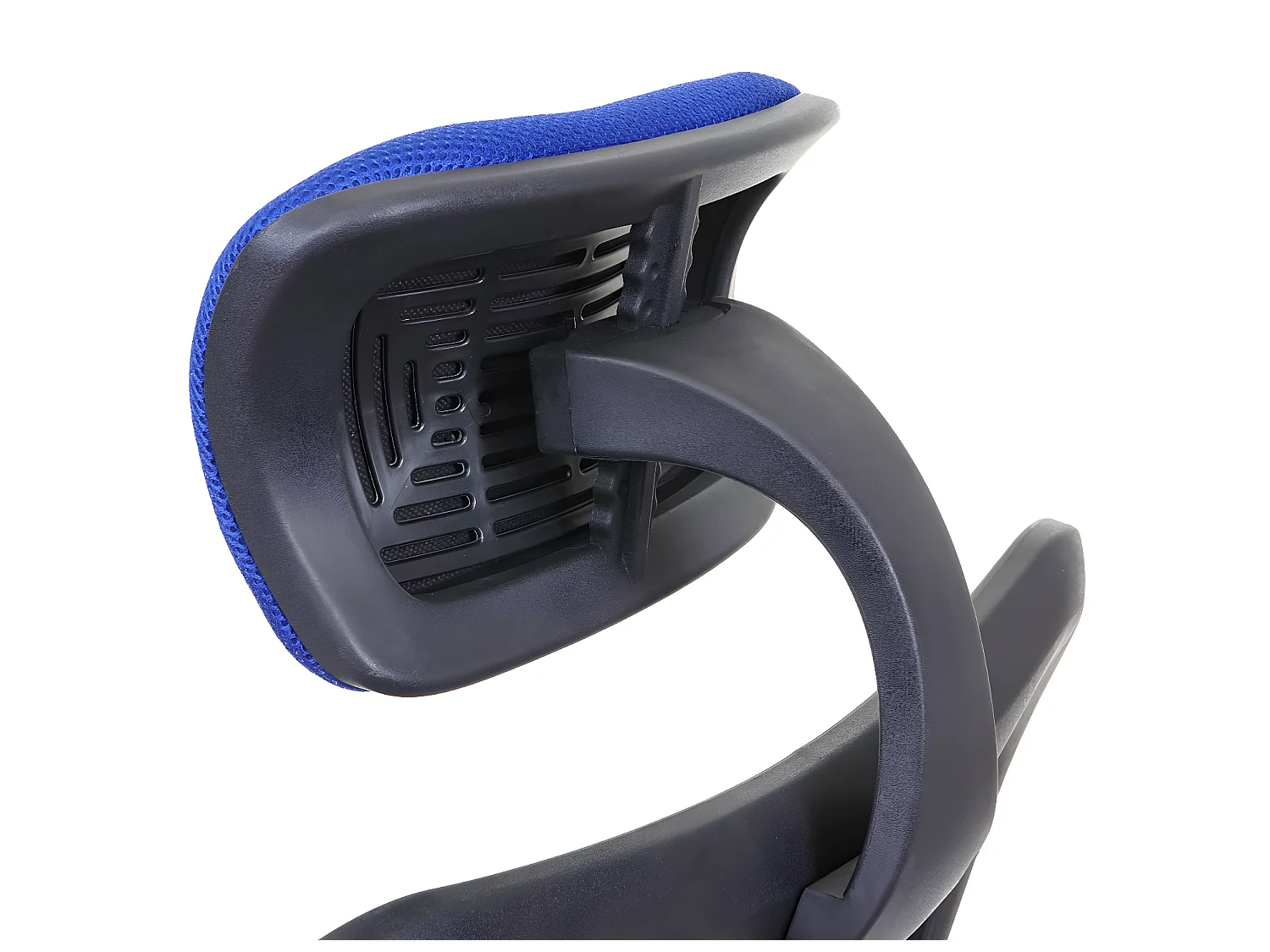 Bureaustoel MCW-F13,  zwart/blauw