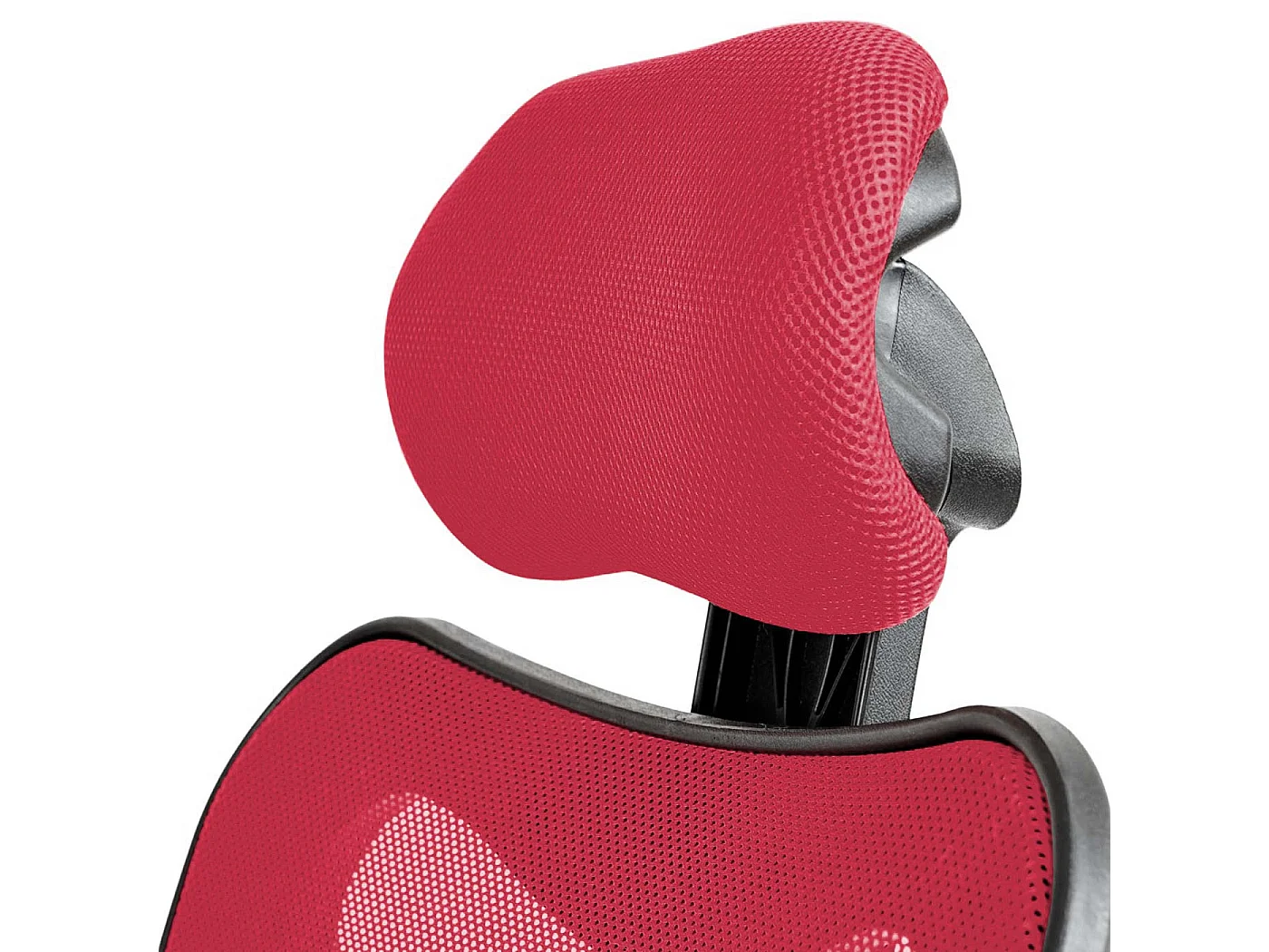 Chaise de bureau professionnelle Pamplona,  rouge