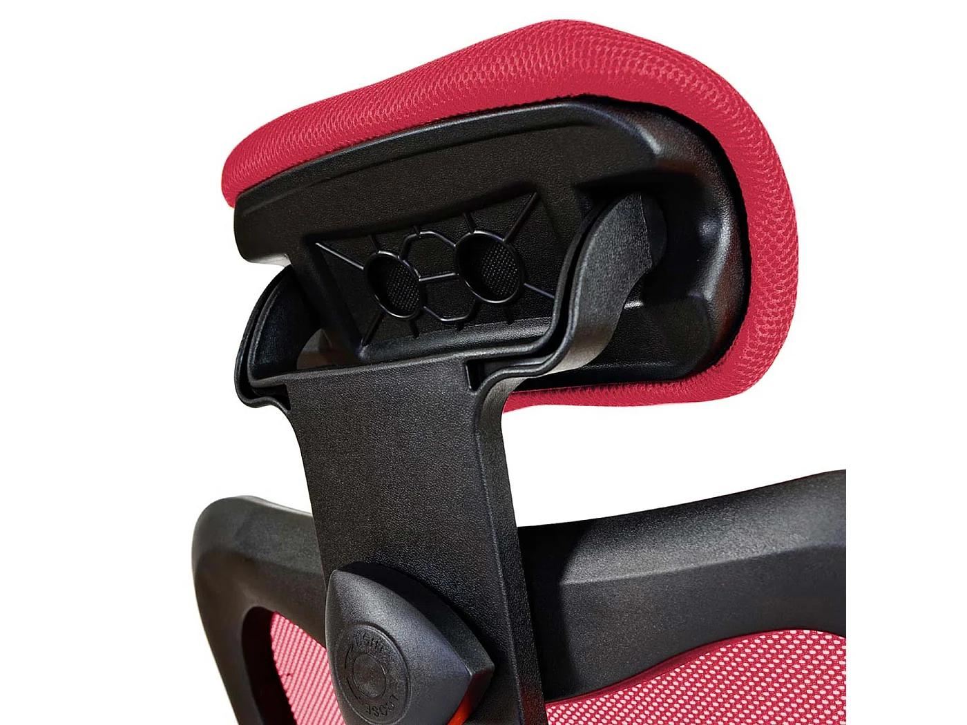 Chaise de bureau professionnelle Pamplona,  rouge