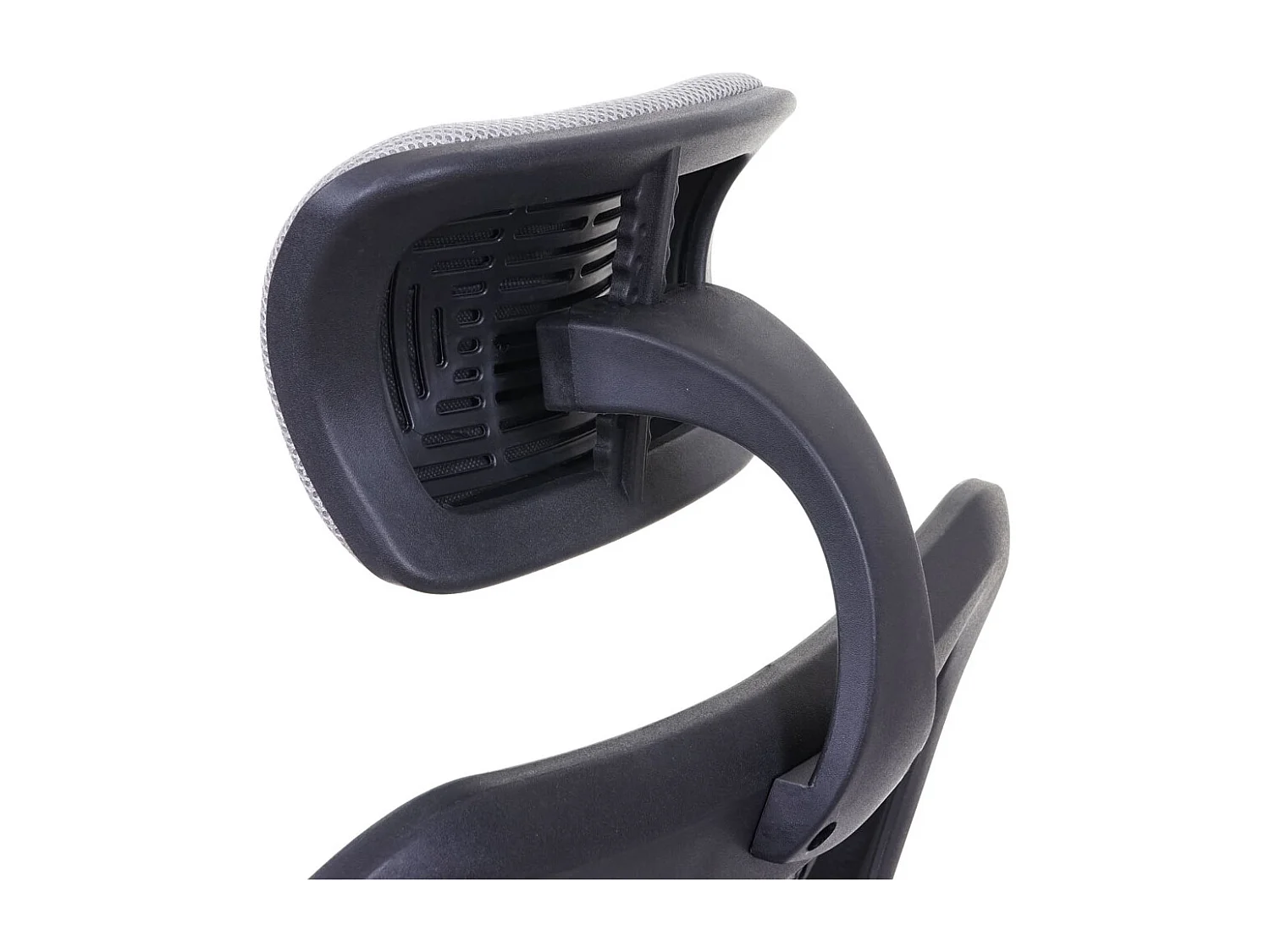 Krzesło biurowe MCW-F13,  czarny/szary