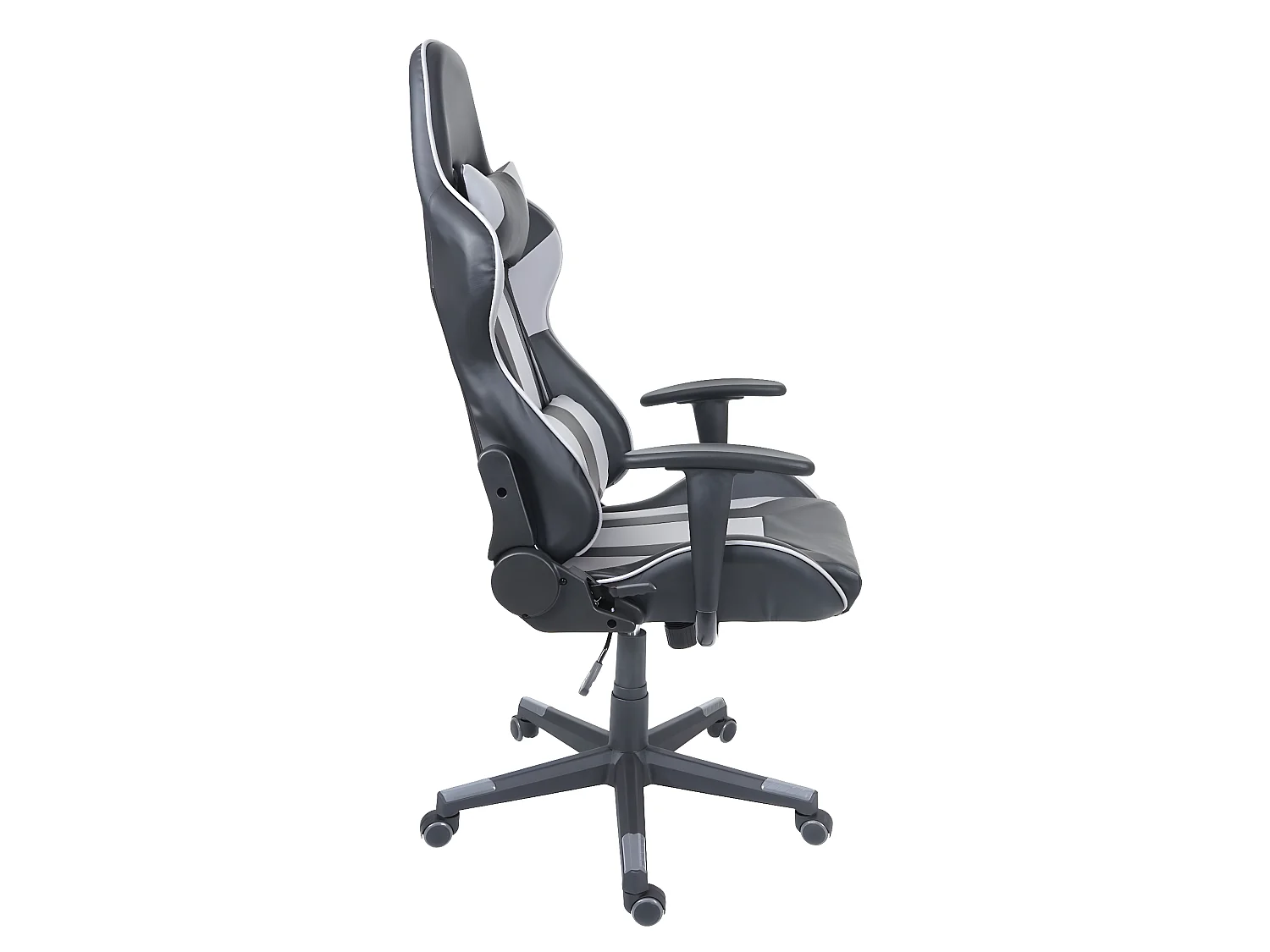 Chaise de bureau MCW-F84,  noir/gris