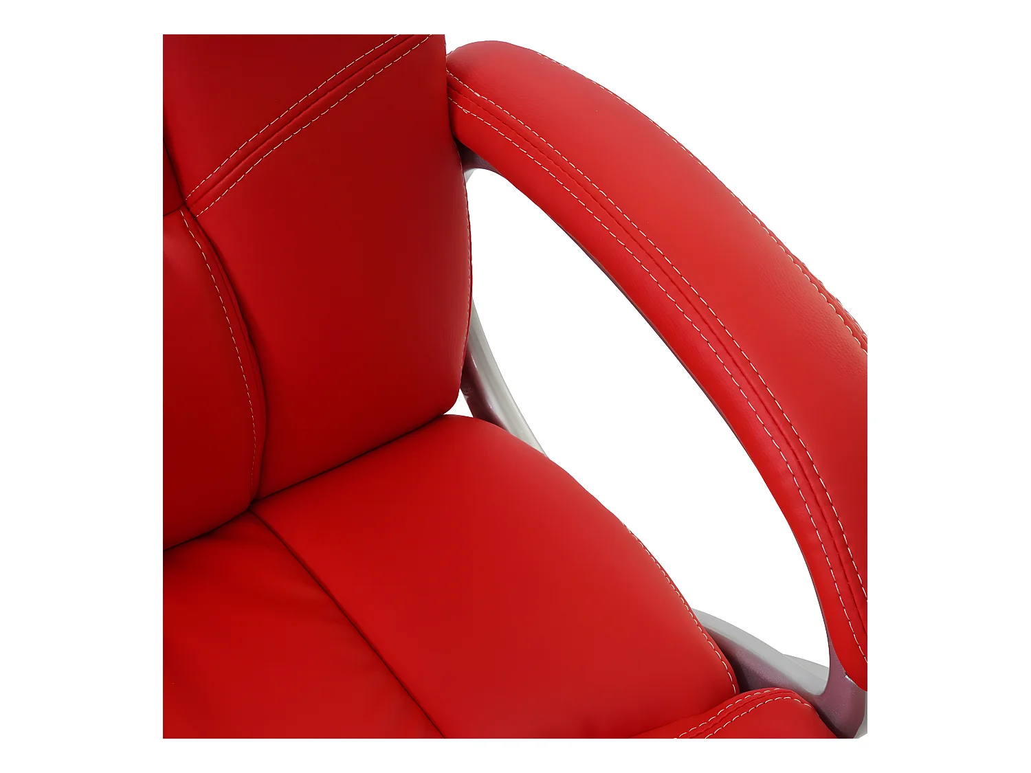 Chaise de bureau MCW-A71,  rouge