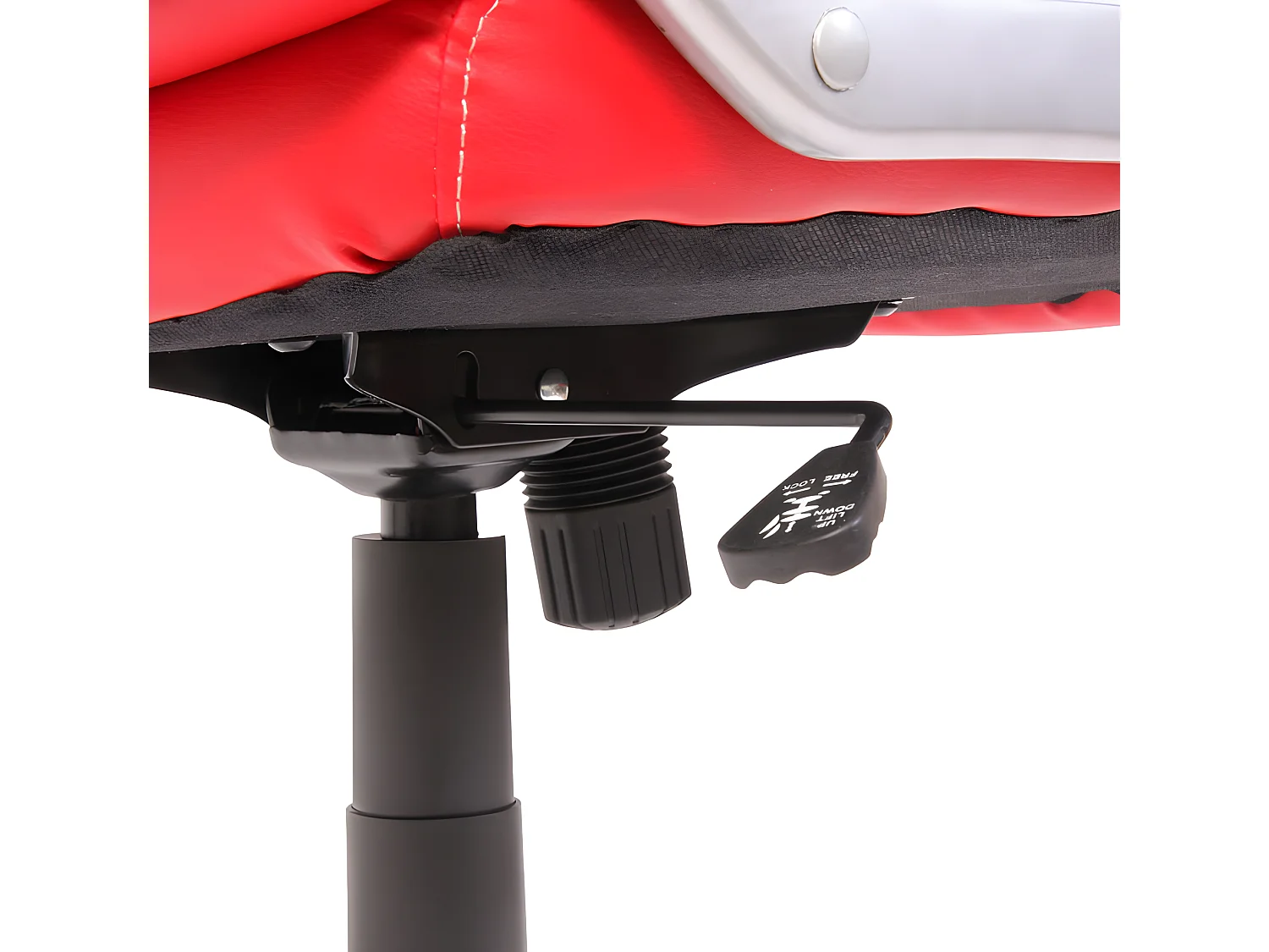 Silla de oficina MCW-A71,  rojo