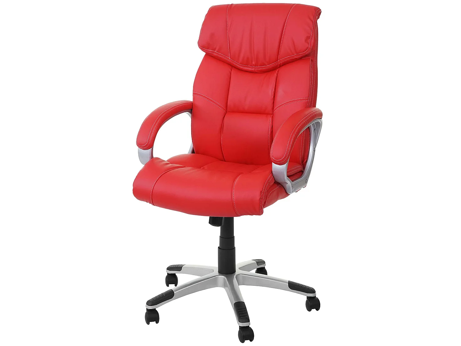 Chaise de bureau MCW-A71,  rouge