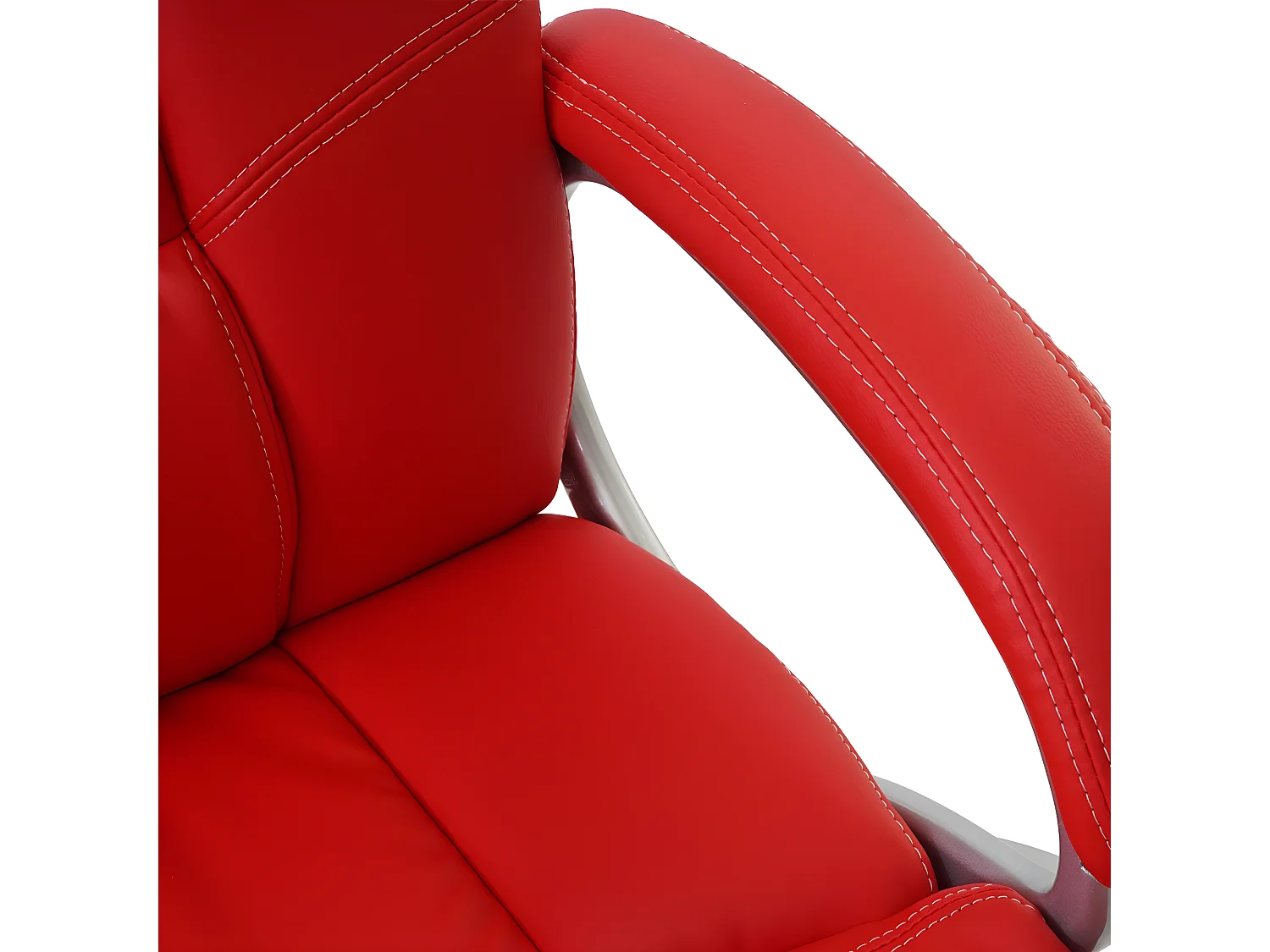 Chaise de bureau MCW-A71,  rouge