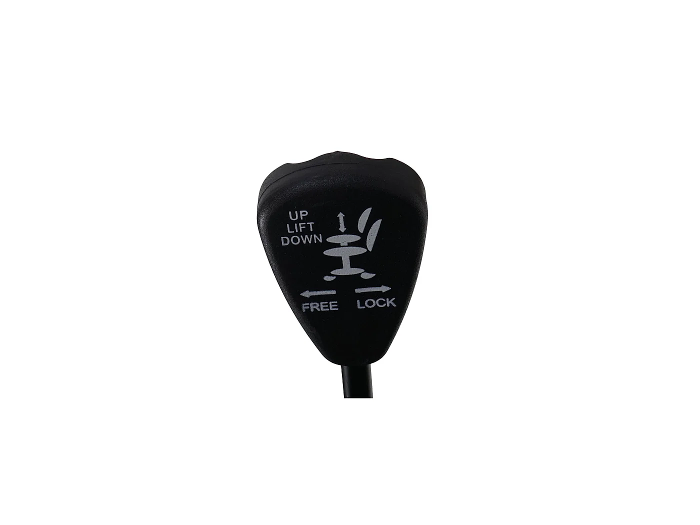 Cadeira de escritório Denver,  aspeto de camurça castanho taupe