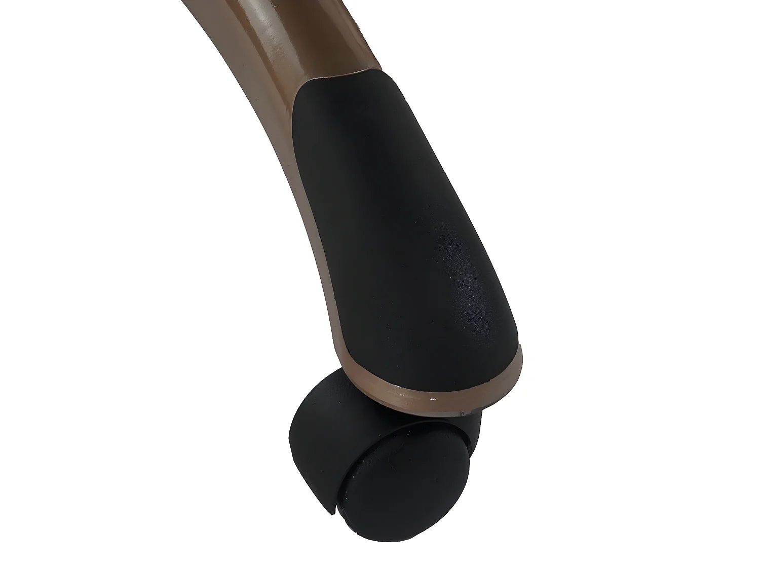 Bureaustoel Denver,  suède look taupe-bruin