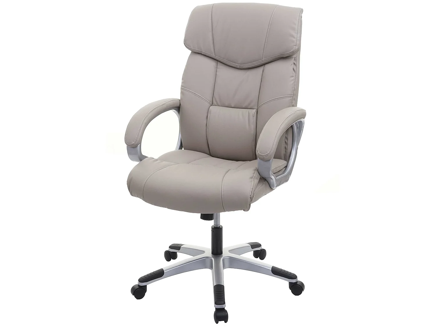 Silla de oficina MCW-A71,  gris topo