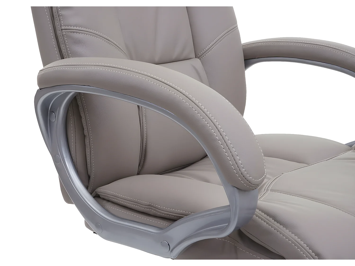 Silla de oficina MCW-A71,  gris topo