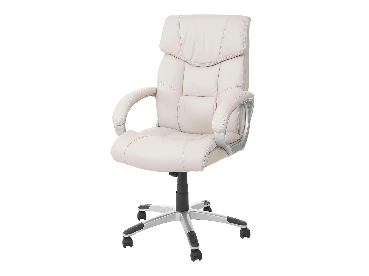 Chaise de bureau MCW-A71,  crème