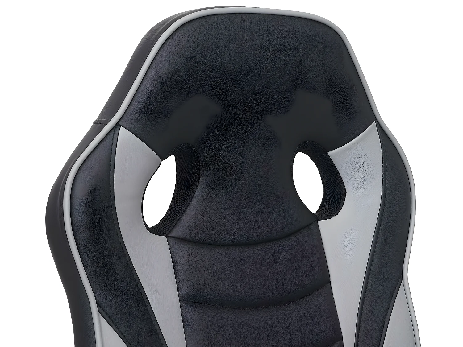 Chaise de bureau MCW-F59,  noir/gris