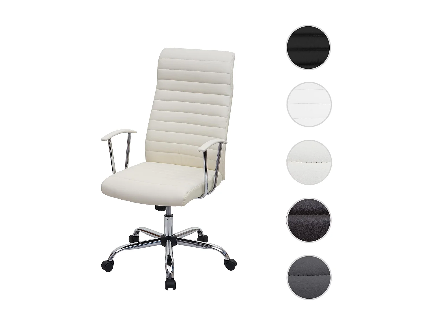 Bürostuhl Monastir, Creme-beige