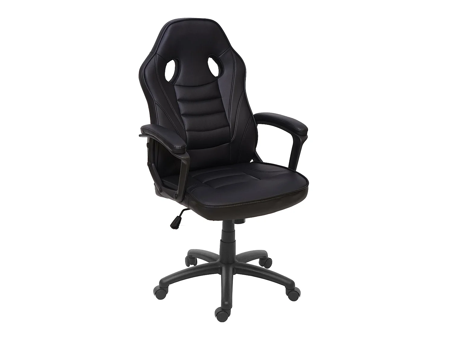 Chaise de bureau MCW-F59,  noir