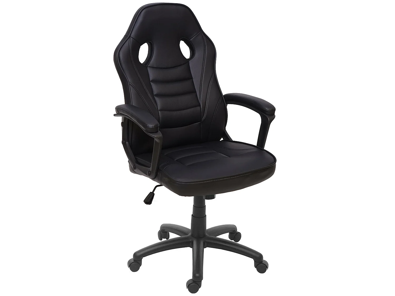 Chaise de bureau MCW-F59,  noir