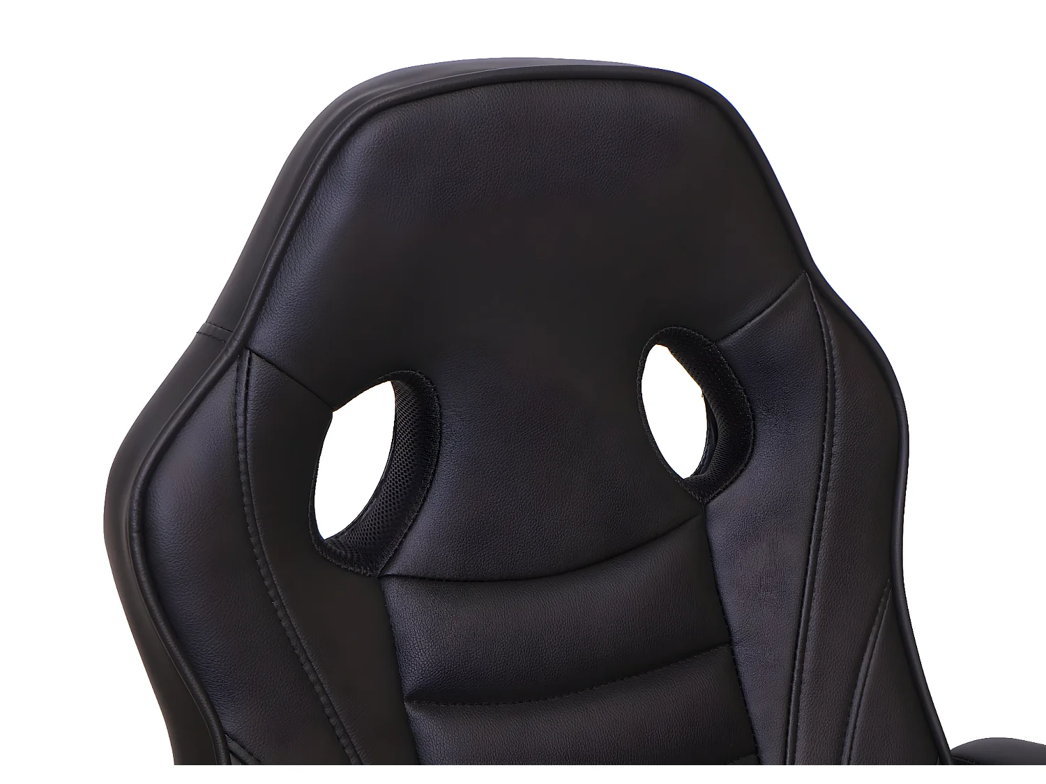 Chaise de bureau MCW-F59,  noir