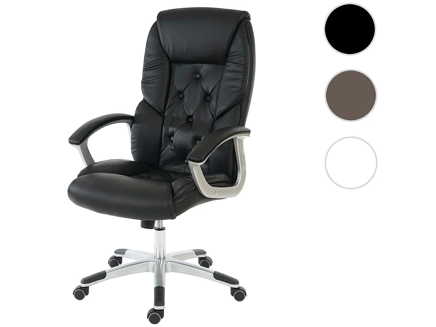 Professionele bureaustoel H42 XXL,  zwart