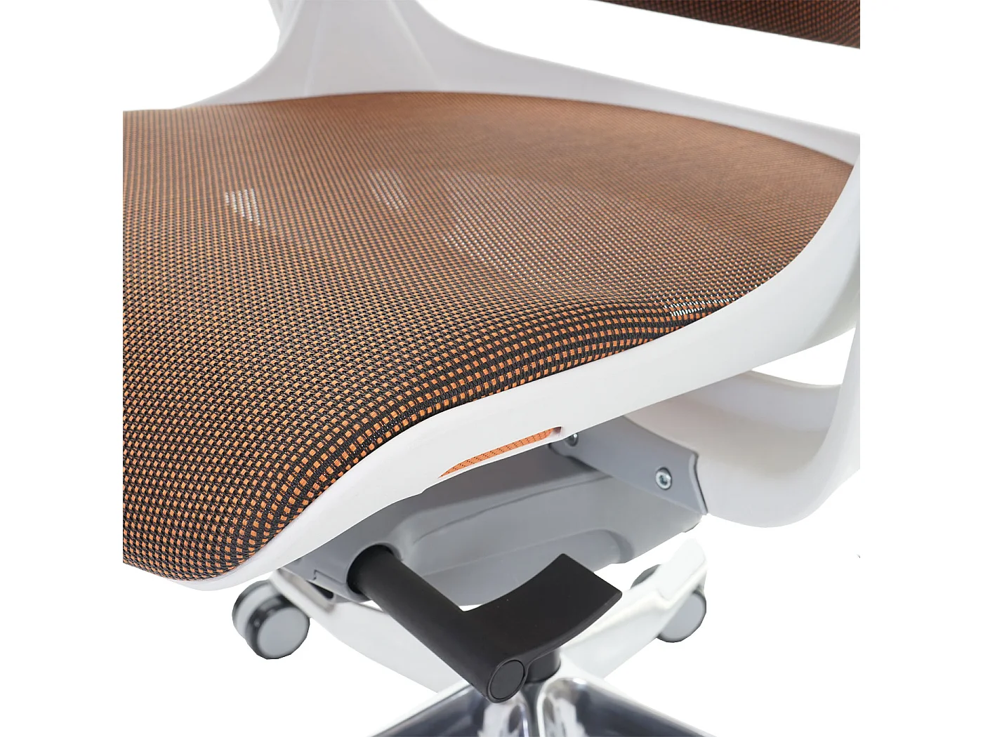 Chaise de bureau MERRYFAIR Adelaide,  marron/orange