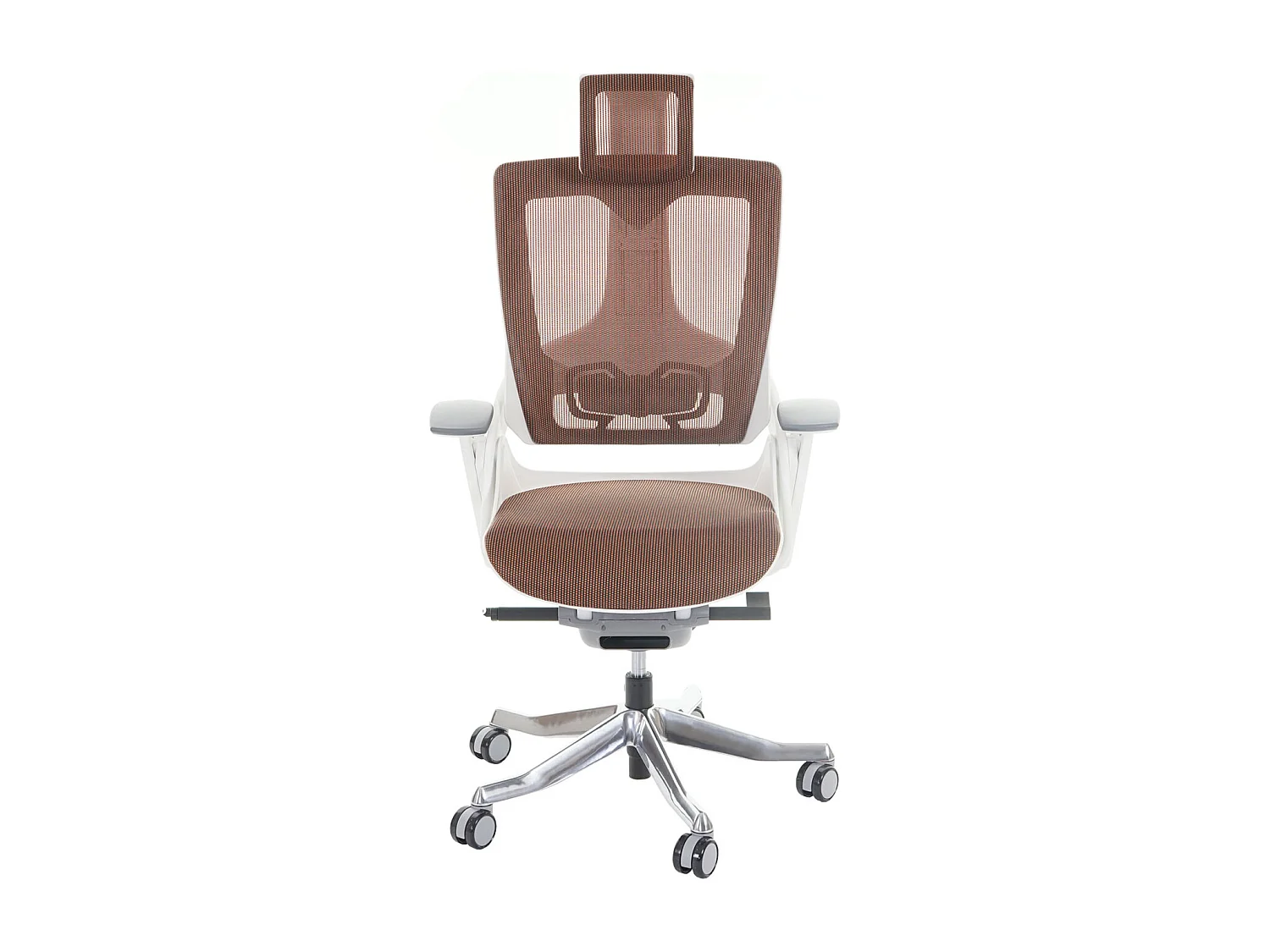 Chaise de bureau MERRYFAIR Adelaide,  marron/orange