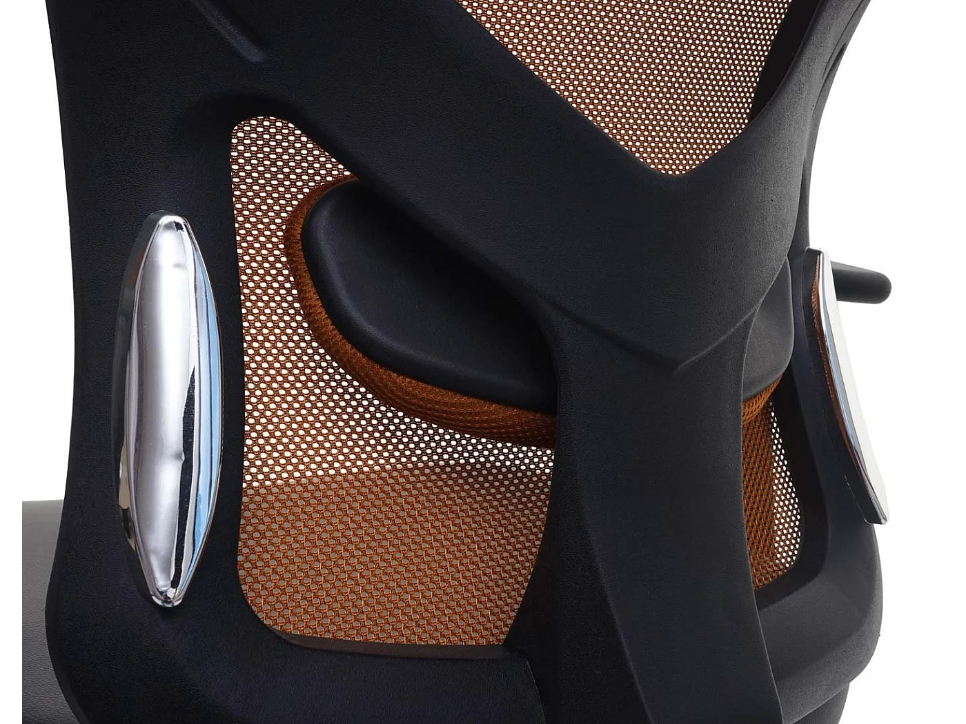 Poltrona sedia ufficio girevole regolabile T350 Atlanta ecopelle design moderno marrone