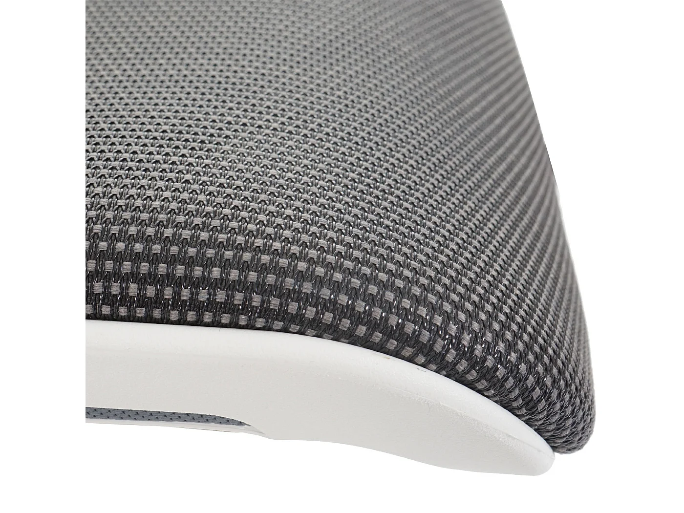 Poltrona sedia ufficio girevole regolabile MERRYFAIR Wau 2 ergonomica poggiatesta alluminio tessuto bianco nero grigio