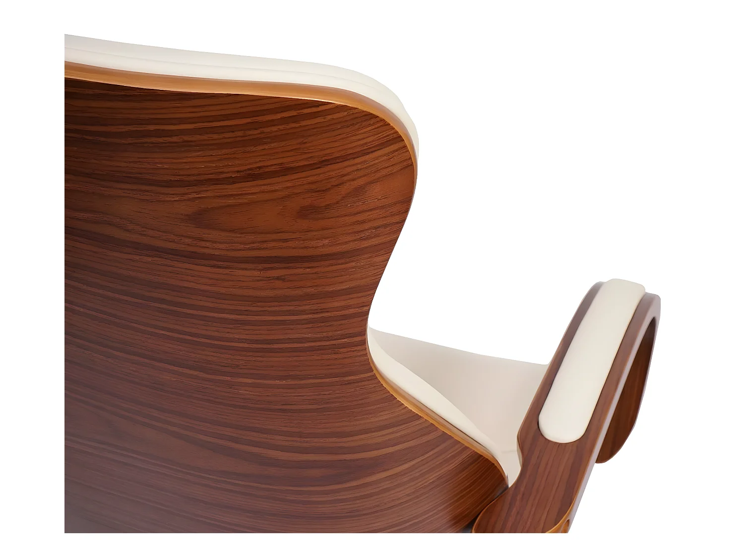 Krzesło biurowe MCW-H39,  kremowy