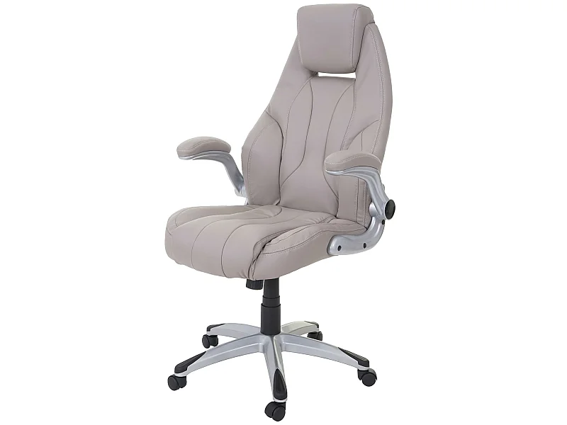 Cadeira de escritório MCW-A65,  cinzento-taupe