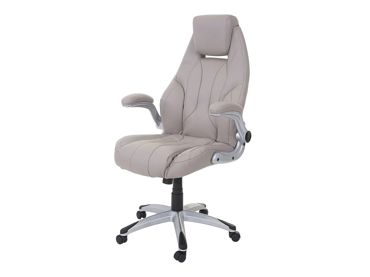 Chaise de bureau MCW-A65,  taupe