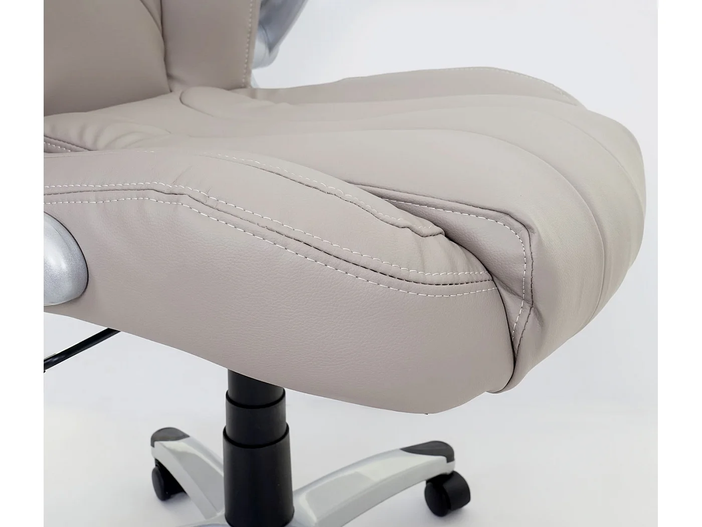 Bureaustoel MCW-A65,  taupe-grijs